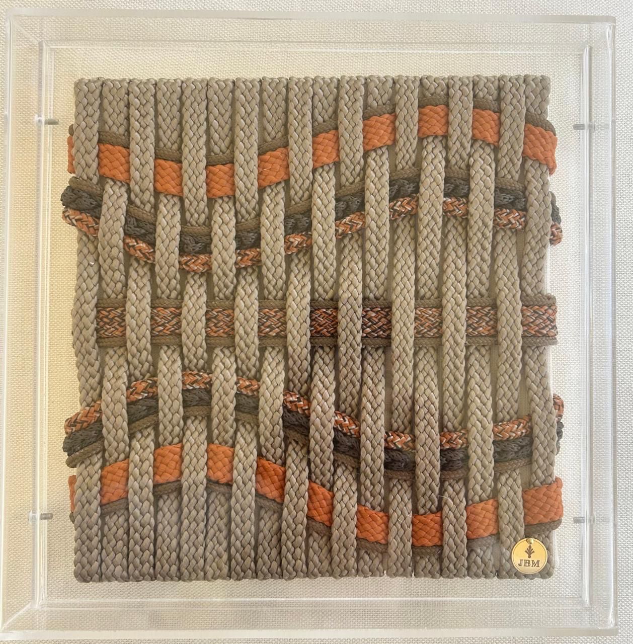 Acrylic Woven Frame — Terracotta