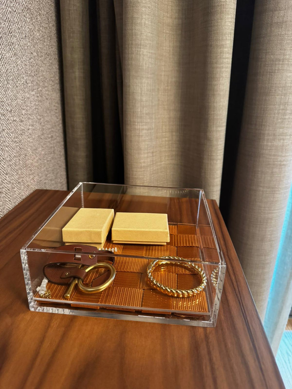 Aria Tray Checkboard — Small
