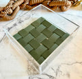 Aria Tray Checkboard — Small